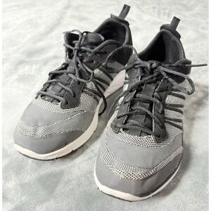 Starter Pro Shoes Mens Size 8 Black Gray Running Athletic Sneakers Mesh‎ Low Top